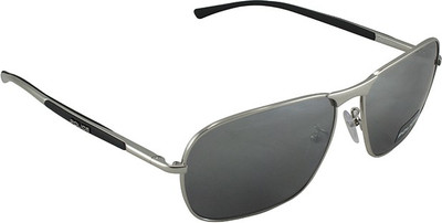 Police Rectangular Sunglasses(Grey)