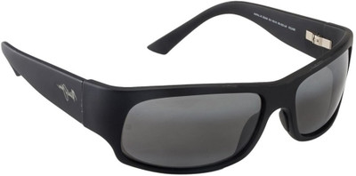 Maui Jim Rectangular Sunglasses(Grey