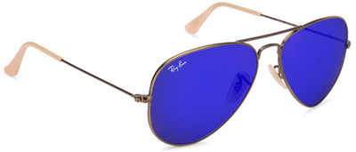 Ray-Ban Aviator Sunglasses(Blue)