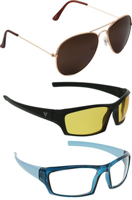 Vast New Day And Night Vision Driving Plus Summer Special Cycling Goggles, Multicolor
Vast New Day And Night Vision Driving Plus Summer Special Cycling Goggles, Multicolor
