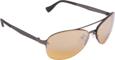 Police Aviator Sunglasses(Yellow)