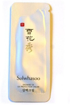 Sulwhasoo X Sulwhasoo Sample Snowise EX UV Protection Cream 1ml - SPF 20 PA+(1 ml)
Sulwhasoo X Sulwhasoo Sample Snowise EX UV Protection Cream 1ml - SPF 20 PA+(1 ml)