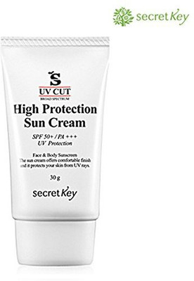 Secret Key UV Protect Sun Block Cream (UV Cut High Protection Sun Cream SPF50+/PA+++ 30g) - SPF 50 PA+++(30 g)
Secret Key UV Protect Sun Block Cream (UV Cut High Protection Sun Cream SPF50+/PA+++ 30g) - SPF 50 PA+++(30 g)