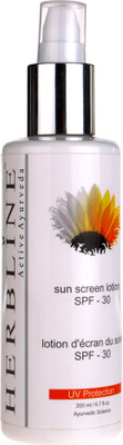 Herbline Sunscreen Lotion - SPF 30 PA++(200 ml)