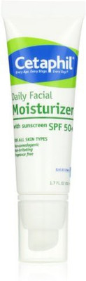 Cetaphil Daily Facial Moisturizer With Sunscreen Spf 50+ - SPF 50 PA+(50 ml)
Cetaphil Daily Facial Moisturizer With Sunscreen Spf 50+ - SPF 50 PA+(50 ml)
