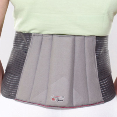 Tynor Orthopedic Contoured Lumbo Sacral Belt Back Support (XL, Grey)