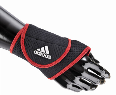 ADIDAS Wrist Support - One Size Wrist Support, Black;red