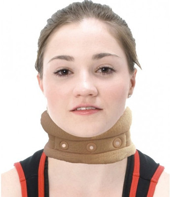 Wonder Care Cervical Collar soft Neck Support (XL, Beige)