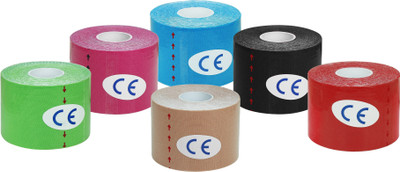 A-TAPE Kinesiology Tape (Pack of 12) Knee, Calf & Thigh Support, Red;black;blue;pink;greeen;skin
A-TAPE Kinesiology Tape (Pack of 12) Knee, Calf & Thigh Support, Red;black;blue;pink;greeen;skin