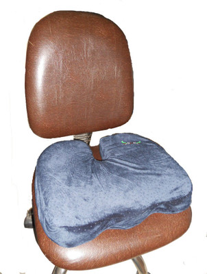 SOS Coccyx Memo Foam Seat Hip Support, Blue