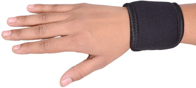 BONE RAP Wrist Binder Full Elastic - Neoprene Wrist Support, Black