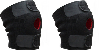 JoyFit Knee Cap Pair with Dual Side Stabilizer for Knee Pain, Sports, Gym Knee Support, Black
JoyFit Knee Cap Pair with Dual Side Stabilizer for Knee Pain, Sports, Gym Knee Support, Black