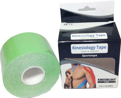 Prop It Up Kinesiology Tape Knee, Calf & Thigh Support, Green