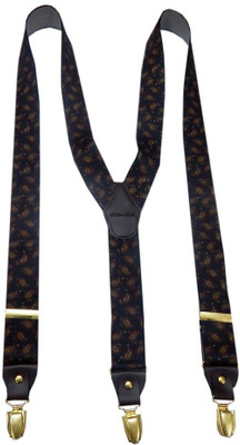 Navaksha Y- Back Suspenders for Men(Brown)