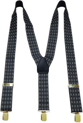 Navaksha Y- Back Suspenders for Men(Grey)