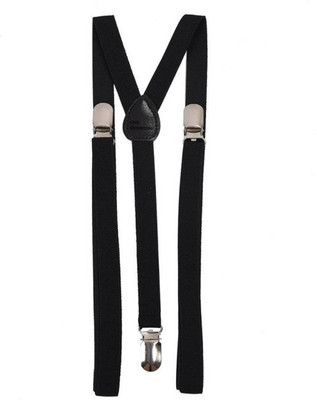 Tahiro Y- Back Suspenders for Men, Women(Black)