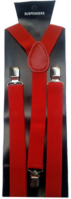 Winsome Deal Y- Back Suspenders for Women(Red)
