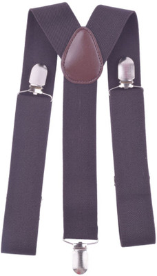 Modishera Y- Back Suspenders for Men(Brown)