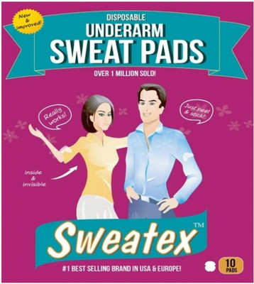 Sweatex (Combo Pack of 4) Sweat Pads