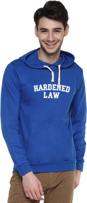 Campus Sutra Full Sleeve Printed Men Sweatshirt, Blue