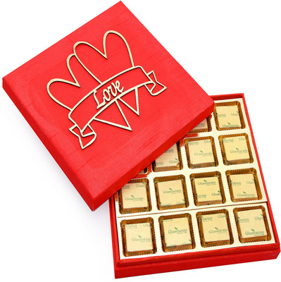 Ghasitaram Gifts Red Valentines Box with Roasted Almond Chocolate Bars(Pack of 16, 250 g)
Ghasitaram Gifts Red Valentines Box with Roasted Almond Chocolate Bars(Pack of 16, 250 g)