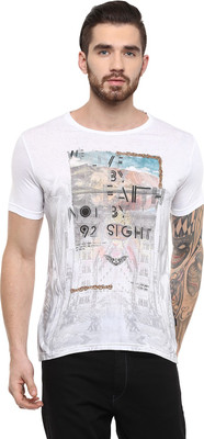 Fritzberg Printed Men's Round Neck White T-Shirt, Noble white
Fritzberg Printed Men's Round Neck White T-Shirt, Noble white