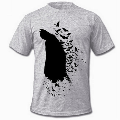 SayItLoud Graphic Print Men' Round Neck Grey T-Shirt