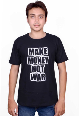 Swadesi Stuff Printed Men's Round Neck Black, White T-Shirt
Swadesi Stuff Printed Men's Round Neck Black, White T-Shirt