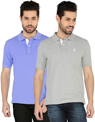 The Cotton Company Solid Men' Polo Neck Grey, Blue T-Shirt(Pack of 2, Royal blue and maroon
The Cotton Company Solid Men' Polo Neck Grey, Blue T-Shirt(Pack of 2, Royal blue and maroon