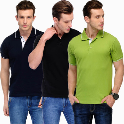 Scott International Solid Men' Polo Neck Dark Blue, Green, Black T-Shirt(Pack of 3, Dark blue and green and black
Scott International Solid Men' Polo Neck Dark Blue, Green, Black T-Shirt(Pack of 3, Dark blue and green and black
