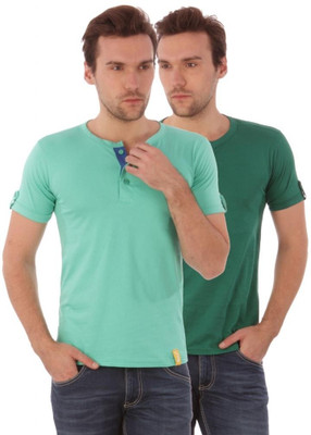 Campus Sutra Solid Men Henley Green, Dark Green T-Shirt(Pack of 2), Green;sea green
Campus Sutra Solid Men Henley Green, Dark Green T-Shirt(Pack of 2), Green;sea green