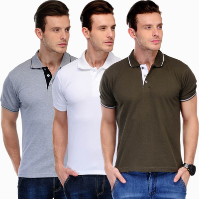 Scott International Solid Men's Polo Neck Brown, Grey, White T-Shirt(Pack of 3), Brown and grey and white
Scott International Solid Men's Polo Neck Brown, Grey, White T-Shirt(Pack of 3), Brown and grey and white