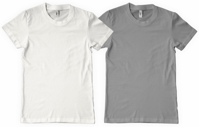 DNA Solid Men' Round Neck White, Grey T-Shirt(Pack of 2, Grey;white