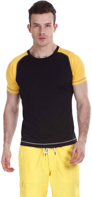 Zobello Self Design Men's Round Neck Multicolor T-Shirt, Majestic yellow;real black
Zobello Self Design Men's Round Neck Multicolor T-Shirt, Majestic yellow;real black