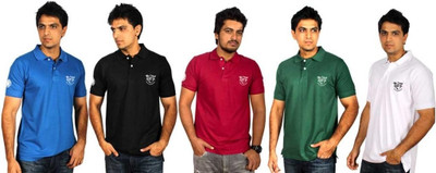 SayItLoud Printed Men's Polo Neck Multicolor T-Shirt(Pack of 5, Blue;black;red;green;white
SayItLoud Printed Men's Polo Neck Multicolor T-Shirt(Pack of 5, Blue;black;red;green;white