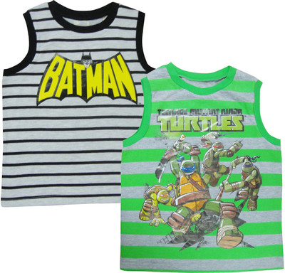 Hoodz Striped Men's Round Neck Green, Grey T-Shirt(Pack of 2)