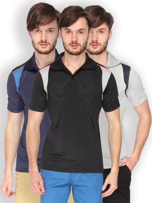 Campus Sutra Solid Men Polo Neck Denim Black, Grey, Blue, Blue, Grey, Blue T-Shirt(Pack of 3, Black;blue;grey
Campus Sutra Solid Men Polo Neck Denim Black, Grey, Blue, Blue, Grey, Blue T-Shirt(Pack of 3, Black;blue;grey