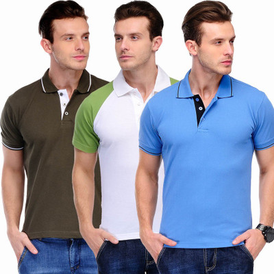 Scott International Solid Men's Polo Neck Brown, Blue, White, Green T-Shirt(Pack of 3, Blue;brown;green;white
Scott International Solid Men's Polo Neck Brown, Blue, White, Green T-Shirt(Pack of 3, Blue;brown;green;white