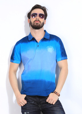 John Players Solid Men's Polo Neck Blue T-Shirt, 1a4 
John Players Solid Men's Polo Neck Blue T-Shirt, 1a4