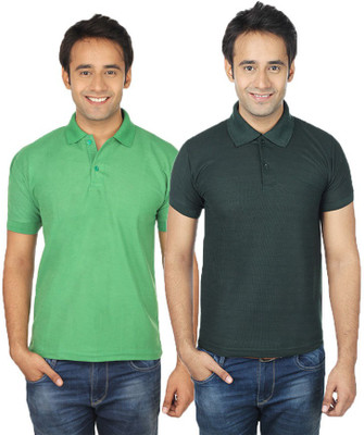 Quetzal Solid Men's Polo Neck Green, Green T-Shirt(Pack of 2, Green;light green
Quetzal Solid Men's Polo Neck Green, Green T-Shirt(Pack of 2, Green;light green