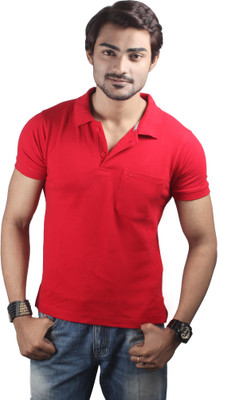 Spur Solid Men's Polo Neck Red T-Shirt
Spur Solid Men's Polo Neck Red T-Shirt