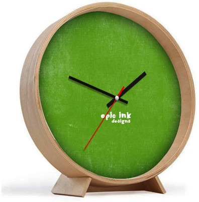 Epic Ink Analog Multi Colour Clock