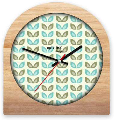 Epic Ink Analog Multi Colour Clock