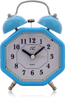 Bo Sheng Analog Blue Clock
