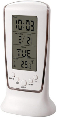 Empreus Digital White Clock
