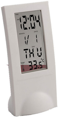Disney Digital White Clock