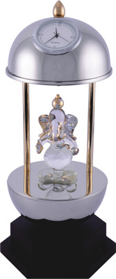 YNA Analog Gold, Silver Clock