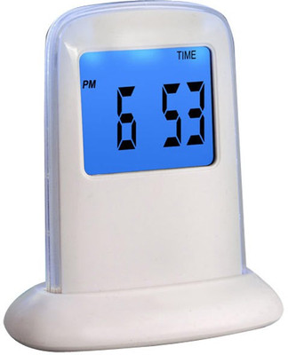 Zarsa Digital White Clock