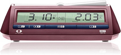 DGT Digital Brown Clock