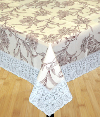 Katwa Clasic Printed 2 Seater Table Cover(Multicolor, PVC)